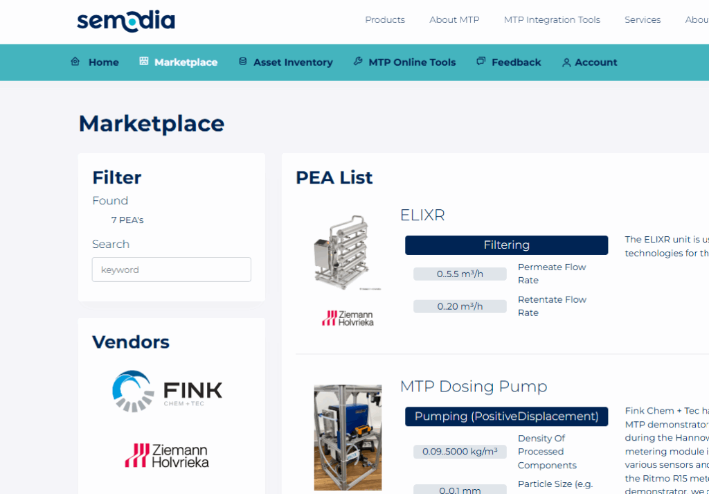 Semodia Marketplace