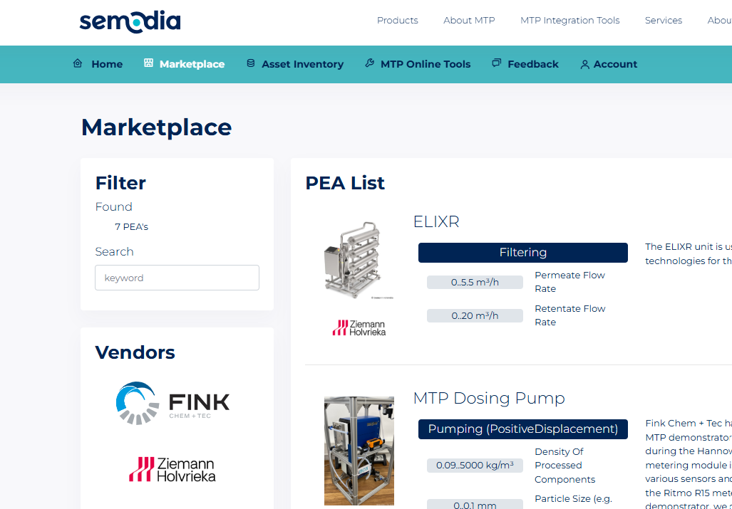 Semodia Marketplace